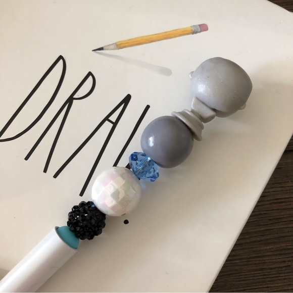 Disney Doorables: Haunted Mansion: Rolo Rumkin handmade beaded pen - Picture 2 of 3